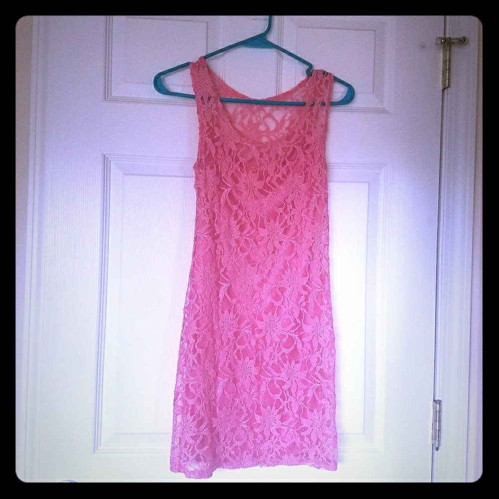 Pink DEB dress
